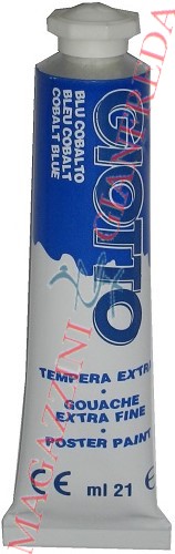 GIOTTO TEMPERA TUBO ML 21 BLUE COBALTO